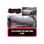 Barteg Toyota Avensis T250 2003-2008 Torpido Koruyucu Ön Göğüs Halısı Kılıf Havlu Örtü