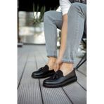 Bartini Avm Bartiniavm CH002 Cst Loafer Pelle Erkek Ayakkabı Sıyah - Siyah