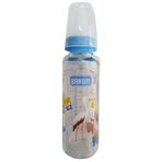 Barum Cam Leylekli Teren Desenli Mavi 250 ml Bebek Biberon