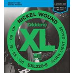 Bas Gitar Tel Seti, 5 Telli, Xl, 40-125, Long Scal