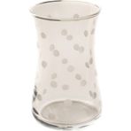 Başak 42361 Heybeli Kar Tanesi 12 Adet Çay Bardağı - Beyaz - 170 ml
