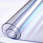 Başak Ev Tekstili 2 Mm Kalınlık 80 Cm En Şeffaf Kalın Pvc Masa Koruyucu Mika Masa Örtüsü