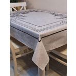 Başak Ev Tekstili Dora Pano Elyaf Tabanlı Pvc Muşamba - Desenli Silinebilir 120 X 155 Hazır Masa Örtüsü