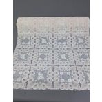 Başak Ev Tekstili Pvc Küpür Dantel Raf Ve Dolap Örtüsü Runner (Beyaz-Pembe)