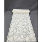 Başak Ev Tekstili Pvc Küpür Dantel Raf ve Dolap Örtüsü Runner Krem 40 cm Eninde - Bej - 40 x 200 cm