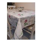 Başak Ev Tekstili(2547) Elyaflı Pvc Muşamba - Desenli Silinebilir Masa Örtüsü (MOR) Mor-130 x 150