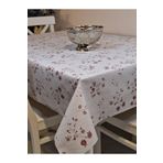 Başak Ev Tekstili(3632) Elyaflı Pvc Muşamba - Desenli Silinebilir Masa Örtüsü (BORDO) Bordo-100 x 140