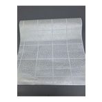 Başak Ev Tekstili(4630) Desenli Raf Ve Dolop Içi Örtüsü - Kaymaz Raf Örtüsü 50cm X 500 Cm Gri-