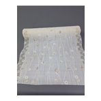 Başak Ev Tekstili(4653) PVC KÜPÜR DANTEL RAF VE DOLAP ÖRTÜSÜ RUNNER (KAHVERENĞİ) Kahverengi-50 x 500