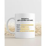 Başak "gün Içindeki Ruh Hali"- Başak Burcu Kupa Bardak - 102-Beyaz