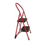 Basamax Geniş 2 Basamaklı Ev Tipi Merdiven ( Sb102) Kırmızı