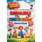 Basara Yöntemiyle Resimlerle Hızlı ve Kolay Okuma Etkinlik Kitabı, Çocuklar için Eğitici Aktivite Kitabı