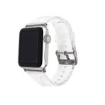 Başaran Aksesuar Apple Watch 7 41 mm KRD-13 Şeffaf Silikon Kordon