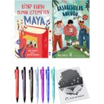 Başarısızlar Kulübü ve Kitap Kurdu Olmak İstemeyen Maya 2'li Set - Kalem