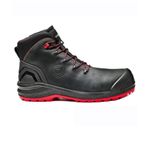 Base B0888N BE-UNIFORM TOP S3 HRO CI SRC Siyah Kırmızı İş Ayakkabısı