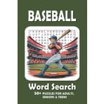 Baseball Word Search Puzzle Book: Word Searches with Easy to Read Print about Baseball Legends, Iconic Teams, and More | 50+ Puzzles ... Perfect Gift for Adults, Seniors, Teens