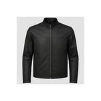 BASEL.CO Erkek Slim Fit Deri Ceket - Sade ve Şık