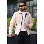 Baselco Polo Yaka Baharlık Süet Ceket - 2XL