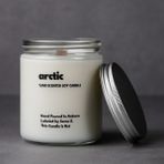 Basement : Arctic : Cam Kavanozda Kokulu %100 Soya Mum (Limon Çiçeği, Bergamot, Çam) - 1 Adet