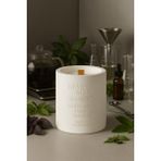 Basement : Basil & Tea : Dekoratif % 100 Soya Beton Mum (Reyhan, Bergamot, Siyah Çay, Ylang Ylang) - 1 Adet