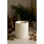 Basement : Black Oud : Dekoratif % 100 Soya Beton Mum (Oud, Sedir, Çam, Sarı Amber) - 1 Adet