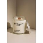 Basement : Blue Bergamot : Cam Kavanozda Kokulu %100 Soya Mum (Bergamot, Neroli, Kakule, Limonel, Narenciye) - 1 Adet