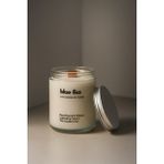 Basement : Blue Fico : Cam Kavanozda Kokulu %100 Soya Mum (Portakal, Limon, Incir, Bergamot) - 1 Adet