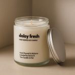 Basement : Daisy Fresh : Cam Kavanozda Kokulu %100 Soya Mum (Çiçek Özleri, Pudra, Lavanta, Ylang Ylang) - 1 Adet