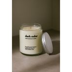 Basement : Dark Cedar : Cam Kavanozda Kokulu %100 Soya Mum (Sedir Ağacı, Sandal Ağacı, Tonka, Vetiver) - 1 Adet