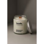 Basement : Lavender : Cam Kavanozda Kokulu %100 Soya Mum (Lavanta) - 1 Adet