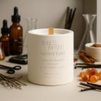 Basement : Mystery Liquid : % 100 Soya Beton Mum (Amber, Sedir, Tarçın, Sandal Ağacı, Vanilya) - 1 Adet