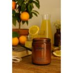 Basement : Oxygen : Amber Cam Kavanozda : Kokulu Soya Mum (Limon, Bergamot, Iris Çiçeği, Ylang Ylang) - 1 Adet