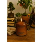 Basement : Palo Santo : Amber Cam Kavanozda : Kokulu Soya Mum (Santo Ağacı, Sandal, Sedir, Bergamot, Citrus) - 1 Adet