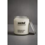 Basement : Santal : Cam Kavanozda Kokulu %100 Soya Mum (Sandal Ağacı, Papirus, Kakule, Amber, Menekşe, Incir) - 1 Adet