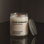 Basement : Sweet Cardamom : Cam Kavanozda Kokulu %100 Soya Mum (Kakule, Bergamot, Sardunya, Tonka) - 1 Adet