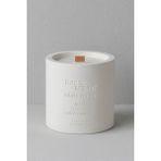 Basement : White Amber : % 100 Soya Beton Mum (Amber, Sedir Ağacı, Sandal Ağacı, Musk) - 1 Adet