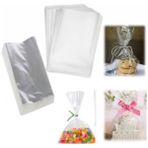 Basepack 10X20 cm Bantsız Kurabiye Poşeti 50'li Şeffaf Jelatin
