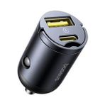 Baseus 30W Tiny Star Mini (Usb-A+Usb-C) Araç Şarj Cihazı - Siyah
