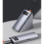 Baseus 4in1 Type-C Hub HDMI USB 2.0 USB 3.0 USB Çoğaltıcı Görüntü Aktarım Kiti Macbook Laptop Ipad