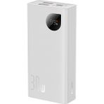 Baseus Adaman2 Digital Display 10.000 mAh 30W Beyaz Powerbank