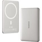 Baseus AM41 Picogo 5000 mAh Magsafe Çöl Titanyum Kablosuz Powerbank