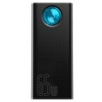 Baseus Amblight 65W Hızlı Şarj 30000 Mah Dijital Göstergeli Powerbank Siyah