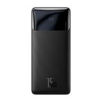 Baseus Bipow Dijital Ekranlı 15 W 20000 mAh Siyah Powerbank