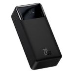 Baseus Bıpow Overseas Edıtıon 30.000 mAh Dıgıtal Dısplay 20W Siyah Powerbank