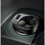 Baseus Bluetooth Hızlı Şarj Özellikli Araç Kiti Mp3 Player
