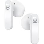Baseus BS1 NC Semi-in-Ear TWS Bluetooth Kulaklık – ANC, Bluetooth 6.0, LDAC Hi-Res, IP55, 40 Saat, Moon White - Beyaz