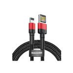 Baseus Cafule 1.5 A Lightning Siyah 2 m Şarj Kablosu