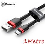 Baseus Cafule Usb Type C 3 m 2.0A Hızlı Şarj Halat Usb Kablo