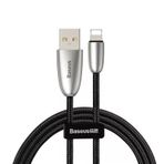 Baseus CALHJ-B01 Torch 1.5A 2 Metre Siyah iPhone Lightning Şarj ve Data Kablosu