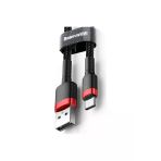 Baseus CATKLF-U91 Cafule Type-C 3 m Kırmızı Siyah USB Şarj ve Data Kablosu